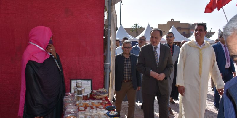 تيزنيت : إفتتاح معرض رمضان للصناعة التقليدية و المنتجات المجالية