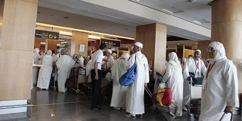 عودة حجاج إقليم تيزنيت إلى أرض الوطن عبر مطار أكادير المسيرة