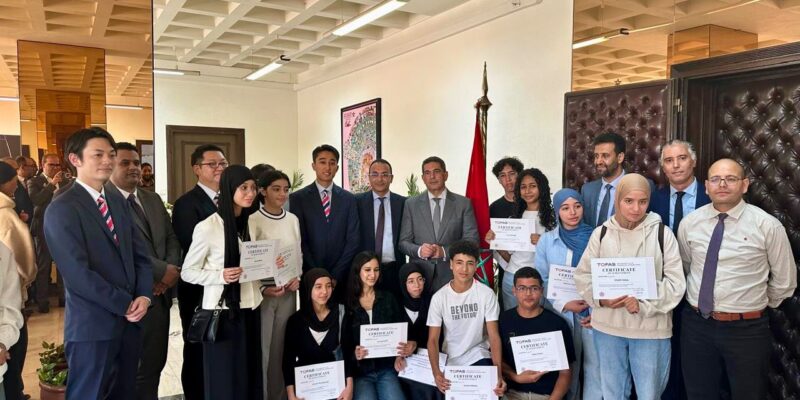 والي جهة سوس ماسة يترأس حفل اختتام تجربة تعلم البرمجة لفائدة تلاميذ جهة سوس ماسة بشراكة يابانية