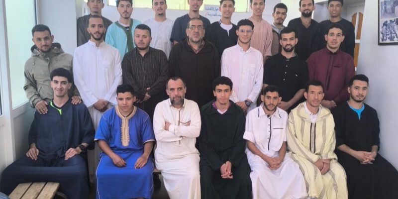 طلبة المدرسة الحسنية العتيقة بتزنيت يجتازون الامتحان الإشهادي بإيت مزال