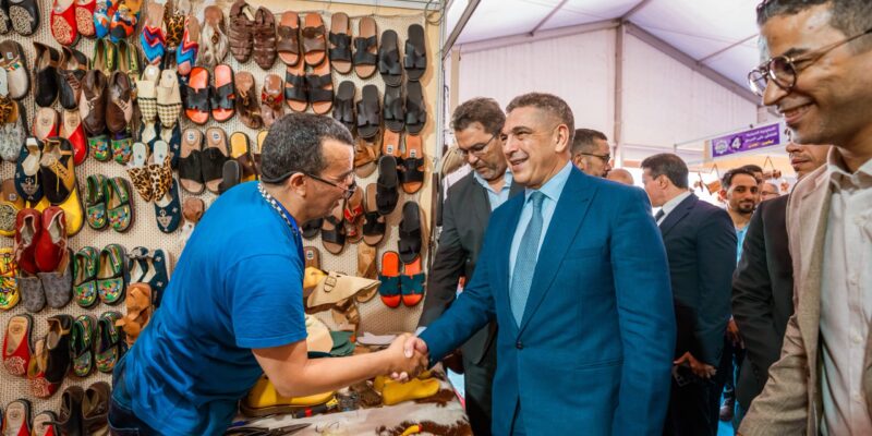 والي جهة سوس ماسة يفتتح الدورة الرابعة لمعرض “إمي ودار تامري” لدعم المنتوجات المجالية والصناعة التقليدية